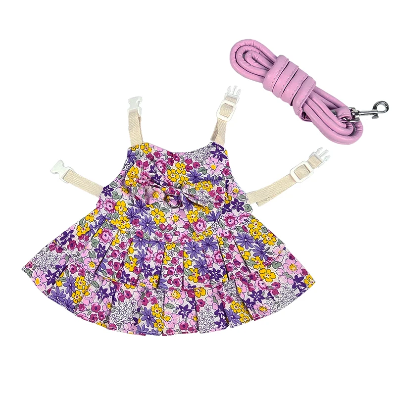 Guinea Pig Clothes - Plaid Cute Fleece Warm Pet Outfits for Rabbit, Bunny, Ferrets, Chinchillas, Kitten, Chihuahua, etc. Small A