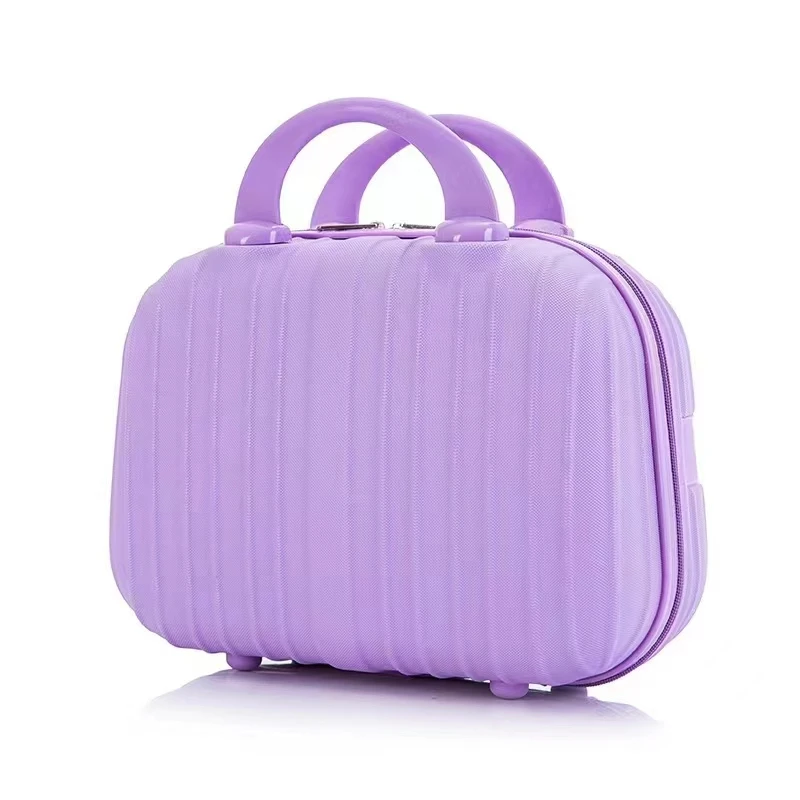 Extra Large Pink Cotton Barrel Cosmetic Pencil Case Organizer ABS Zipper Cartoon Storage Solution Skincare Makeup Products