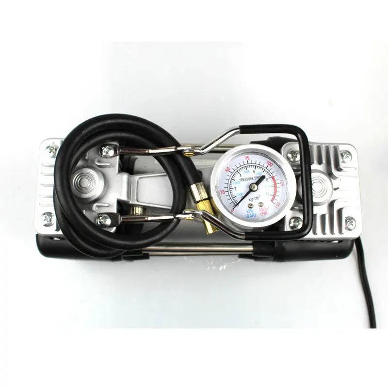 Dual-cylinder mechanical watch multifunctional portable high-power car air pump