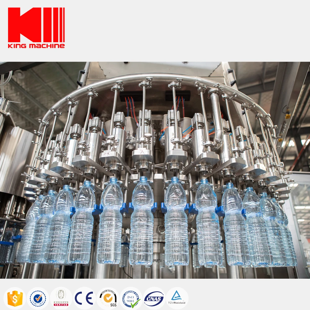 Factory Direct Sales Rotary Drinking Water Automatic Bottling Filling Capping Labeling Machine Production Line