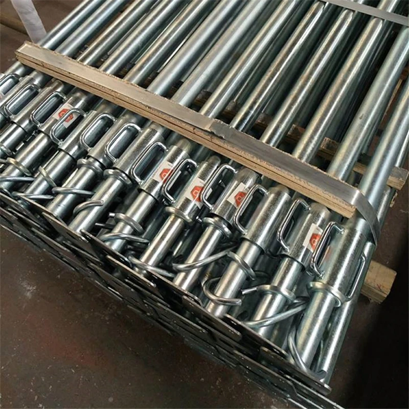 High Loading Capacity Adjustable Jacks Telescopic Post Metal Shoring Scaffolding Prop