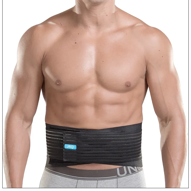 Lower Back Brace Support Belt  Lumbar Protects Relieves Back Pain With Dual Adjustable Straps Breathable Mesh