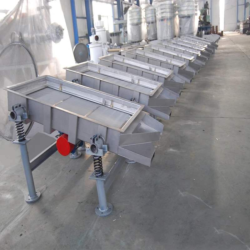 Linear Sieve Multi-Layer Carbon Steel Vibrating Screen Sieving Machine