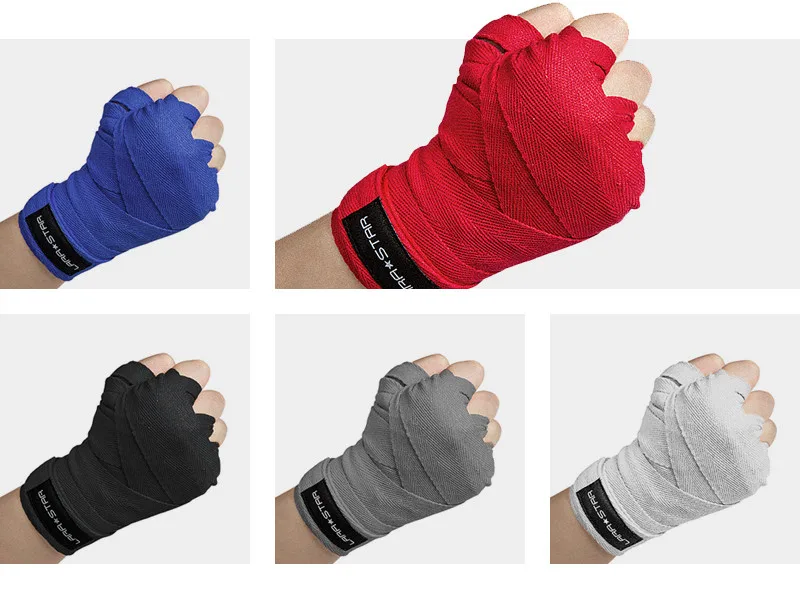 Cotton Boxing Bandage Sports Strap Sanda Kick Boxing MMA Hand Gloves Wraps Belt Boxing Sports Wraps Bandage