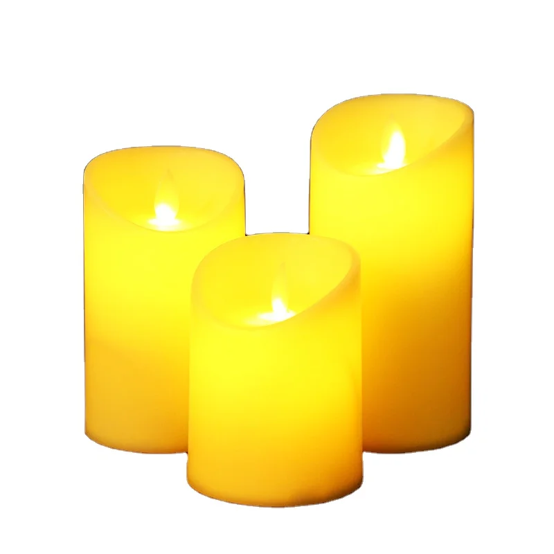 Remote Battery Operated Electric Led Candles for Home Wedding Decor