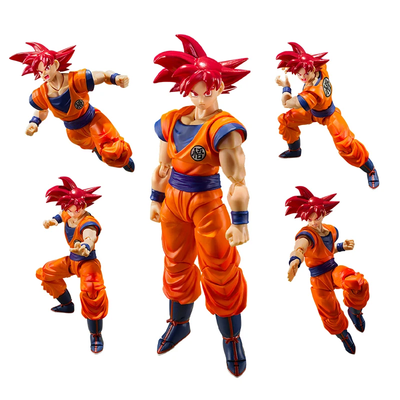Soli Anime Dragon Z Action Figure Gk Bye Goku Pvc Model Doll Ornaments  Anime Figure Collection Decoration Toys For Children Gif