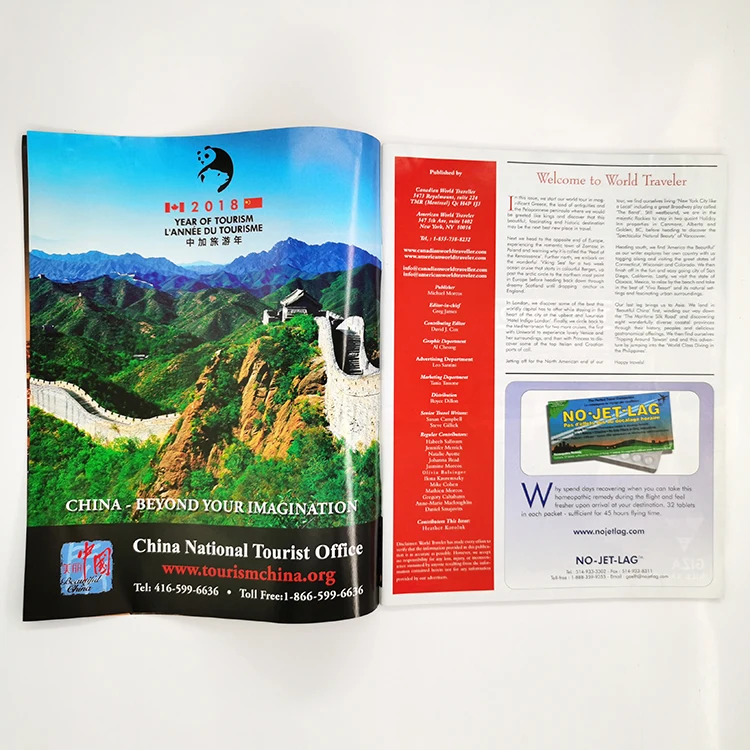 China Custom Printing Services Magazine Graphic Novel Hardcover