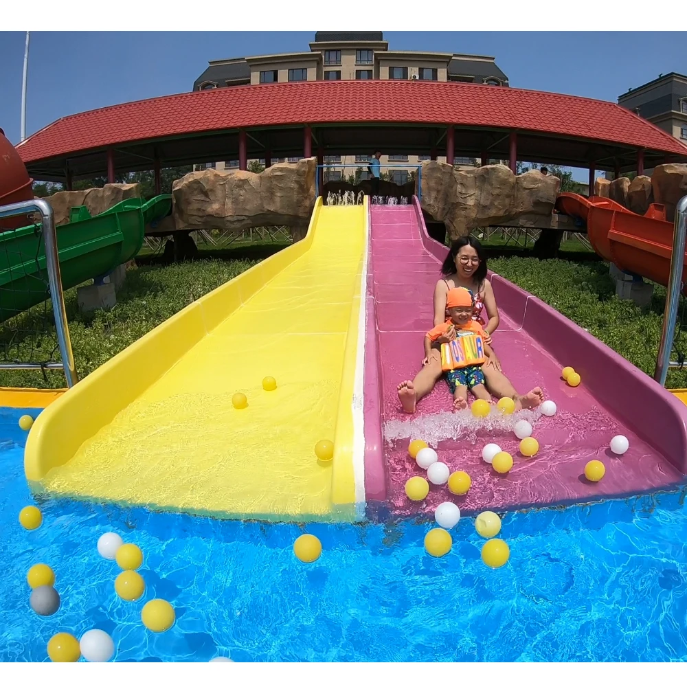 Водная горка WM Aqua Park для семейного использования из стекловолокна