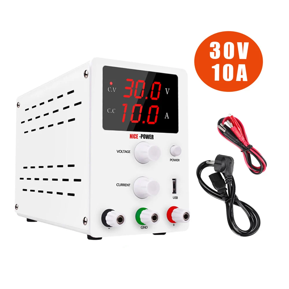 Высокое Качество R-SPS 30 В 10A Цифровой Регулируемый Переключатель USB Интерфейс Зарядки Китай Источник Питания ПОСТОЯННОГО ТОК