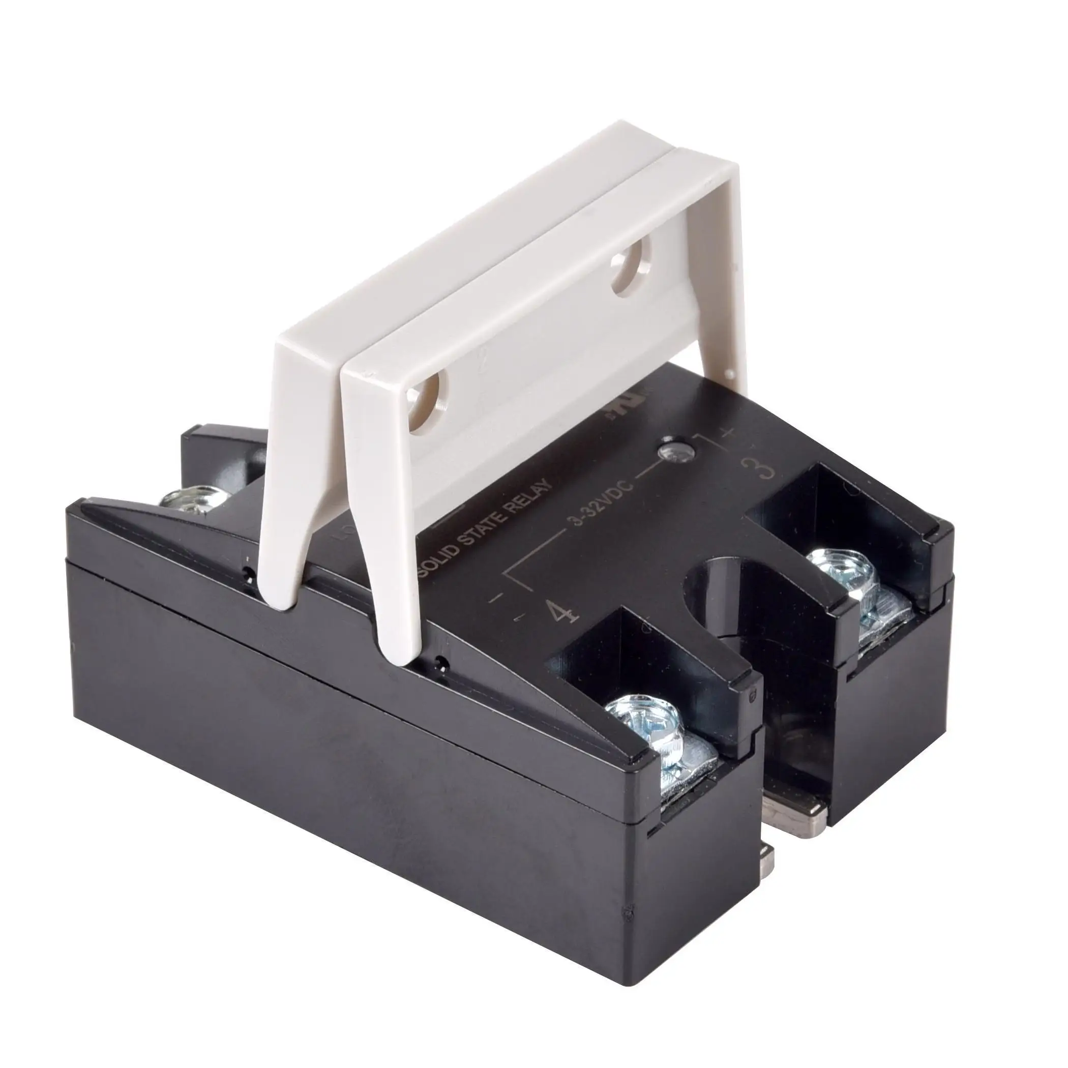 10A 25A 40A 60A 80A 120A  SSR-60DA  solid state relay Low current control Long life and low noise  with radiator (optional)
