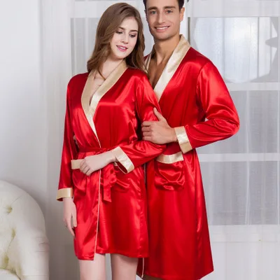 Custom silk pajamas wholesale customize logo available satin silk kimono robe women