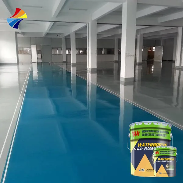 Эпоксидное напольное покрытие на водной основе для