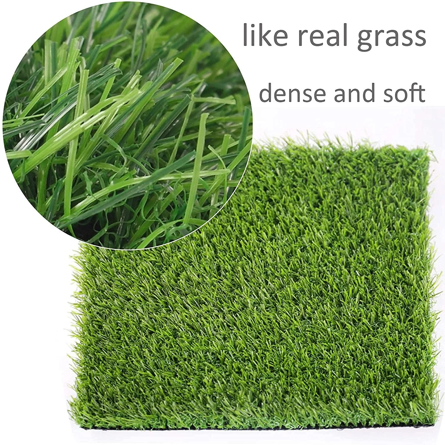 Natural-Looking Artificial Grass Carpet for Outdoor Play and Indoor Garden Landscaping
