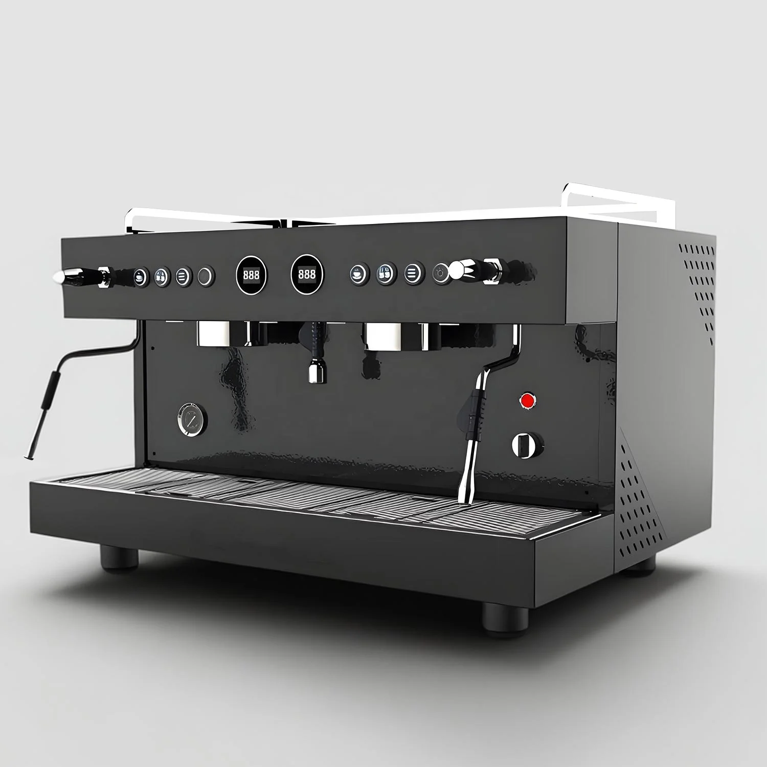Professional Commercial Pid Temperature Sensor All-copper Waterway System Automatic Espresso Coffee Machine