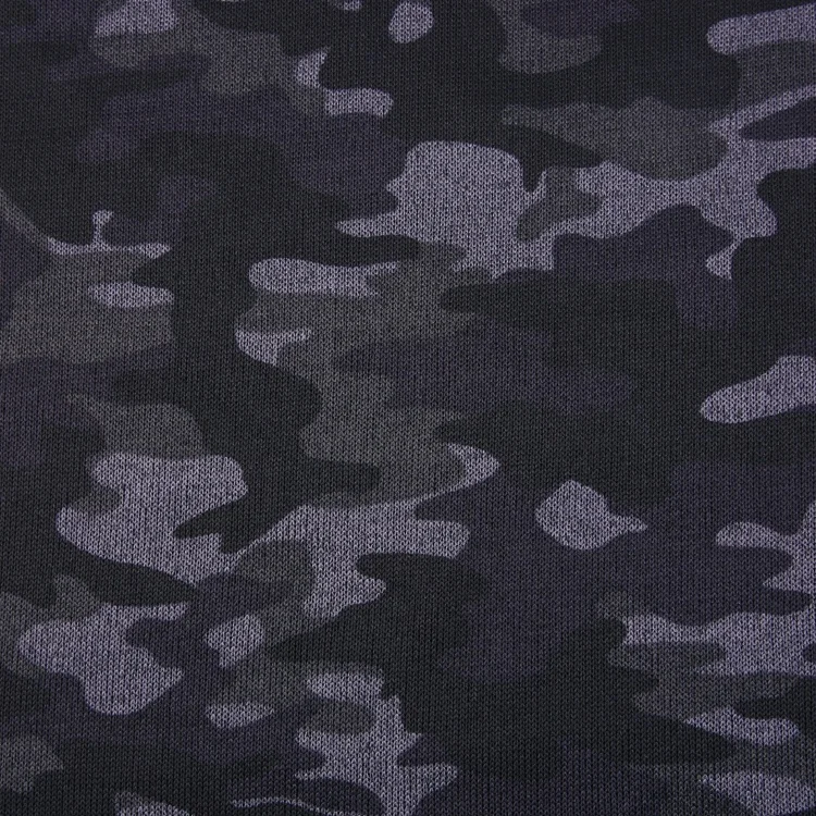 100% polyester jacket camouflage printed polar fleece bond velvet fabric for coat