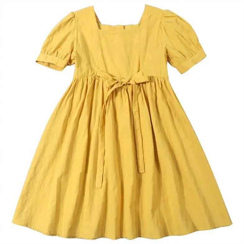 Designs Trending Products Cute Price Stock Lot Gown Kids 12 Girl Little Girls Grey Dress