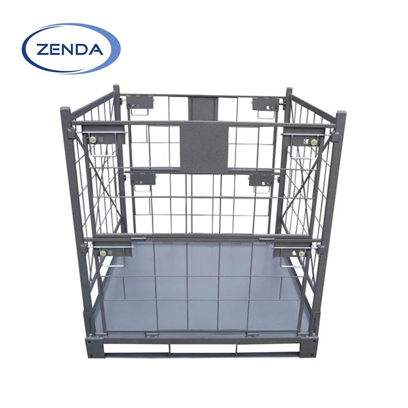 Butterfly Cage Transfer Basket Metal Iron Frame Iron Warehouse Folding Storage Cage
