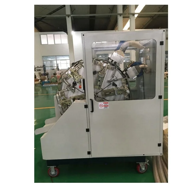 automatic broom brush finishing machine trimming flagging machine