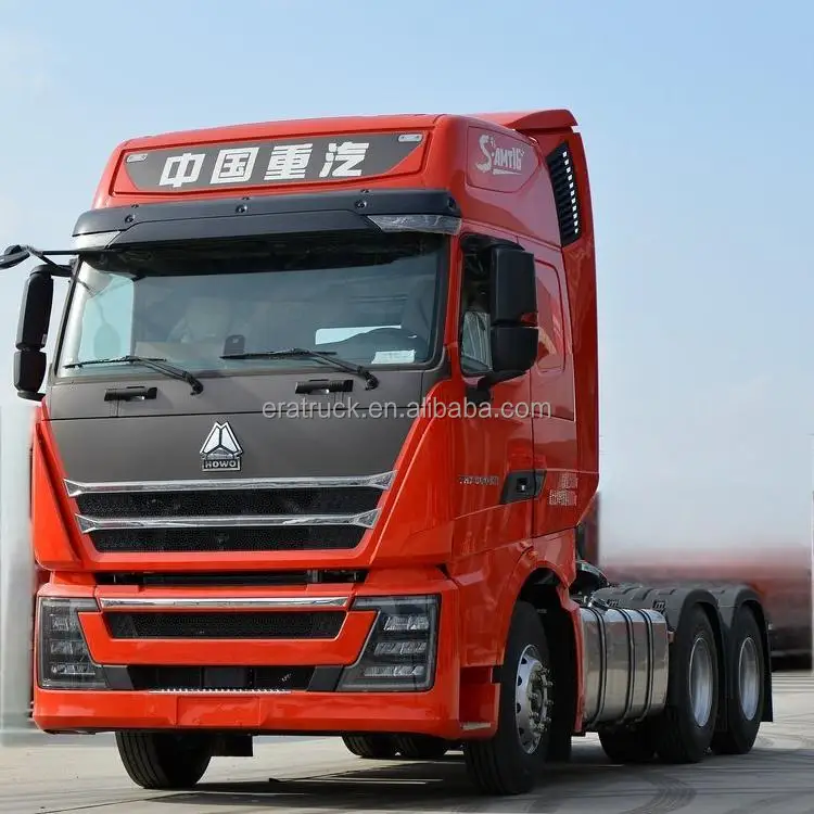 Прямая Продажа с завода тягач Sinotruk большой грузоподъемности 460 л.с. дизельный механический Трансмиссия Euro 3 Left HOWO 6*4