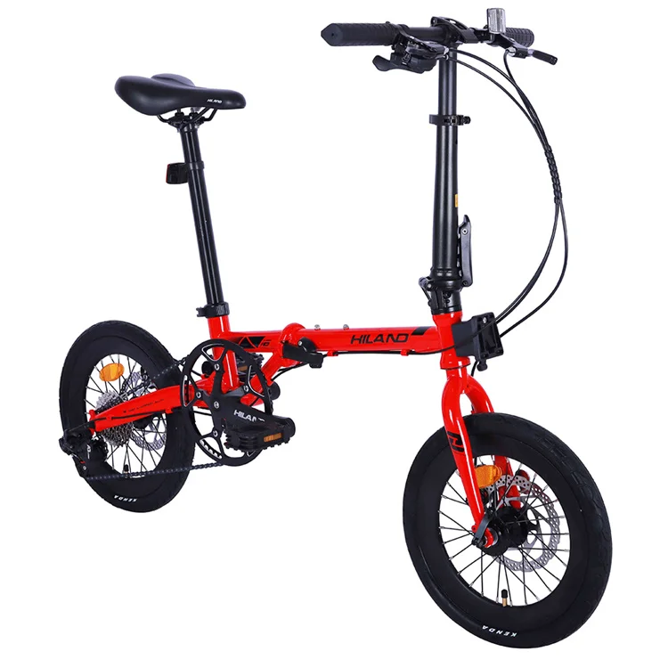 JOYKIE OEM 7 speed gear cycle 16 inch mini bici folding bike for men