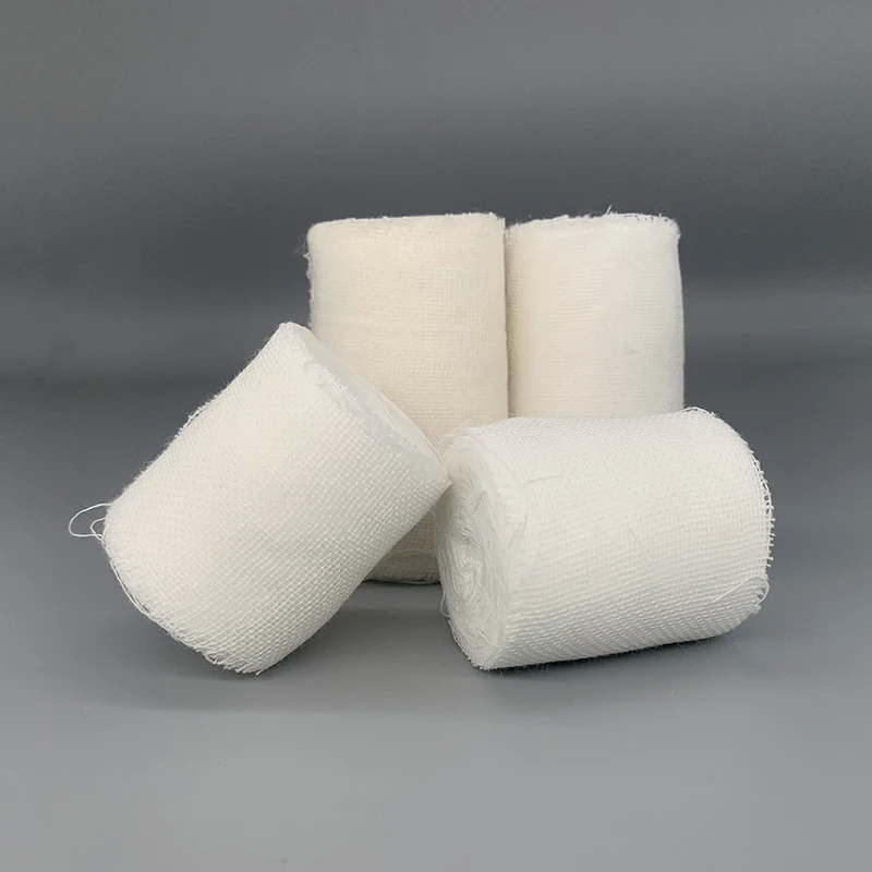 8 inch absorbent cotton gauze roll fabric medical surgical 90cm x 100m gauze roll bandage