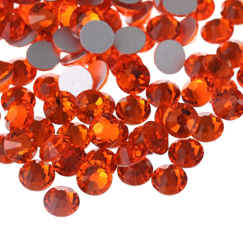 Meiyin Meilin Glass rhinestone Flat back non hotfix crystal rhinestones for DIY sublimation blanks Decoration