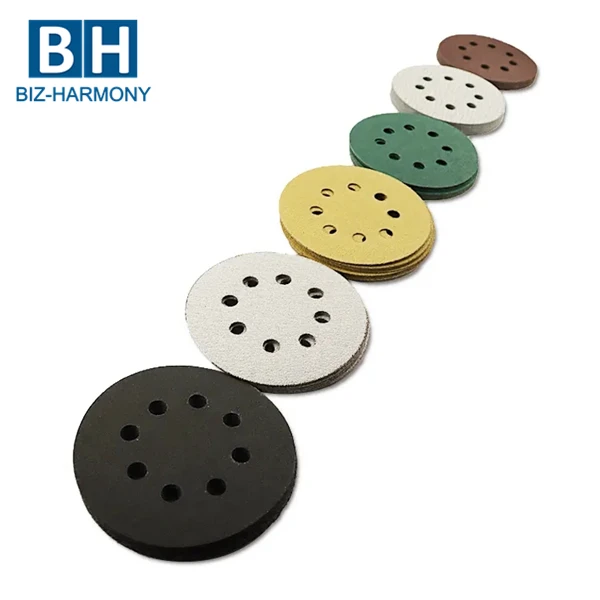 Sandpaper Disc for Glass 2 3 Inch 77mm Mini Black Marble Silicon Carbide Sanding Discs Kit for Concrete