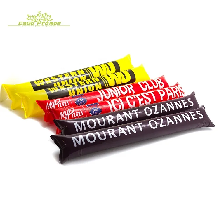 2022-2023 2022 Factory Price PE Plastic Bang Bang Stick Light Up Thunder Noise Maker OEM Printing Accepted for Events