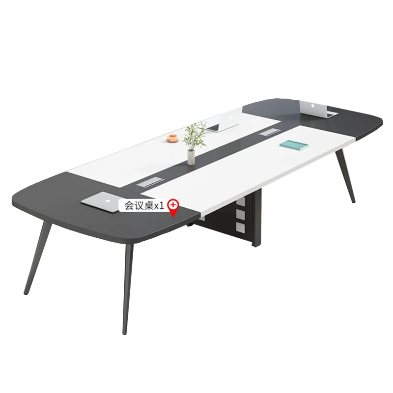 Новый деревянный простой и современный стол для конференц-зала