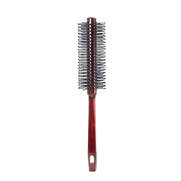 
New product 2021 protable curly hair comb comfortable non-slip hair comb brush with waterproof handle 