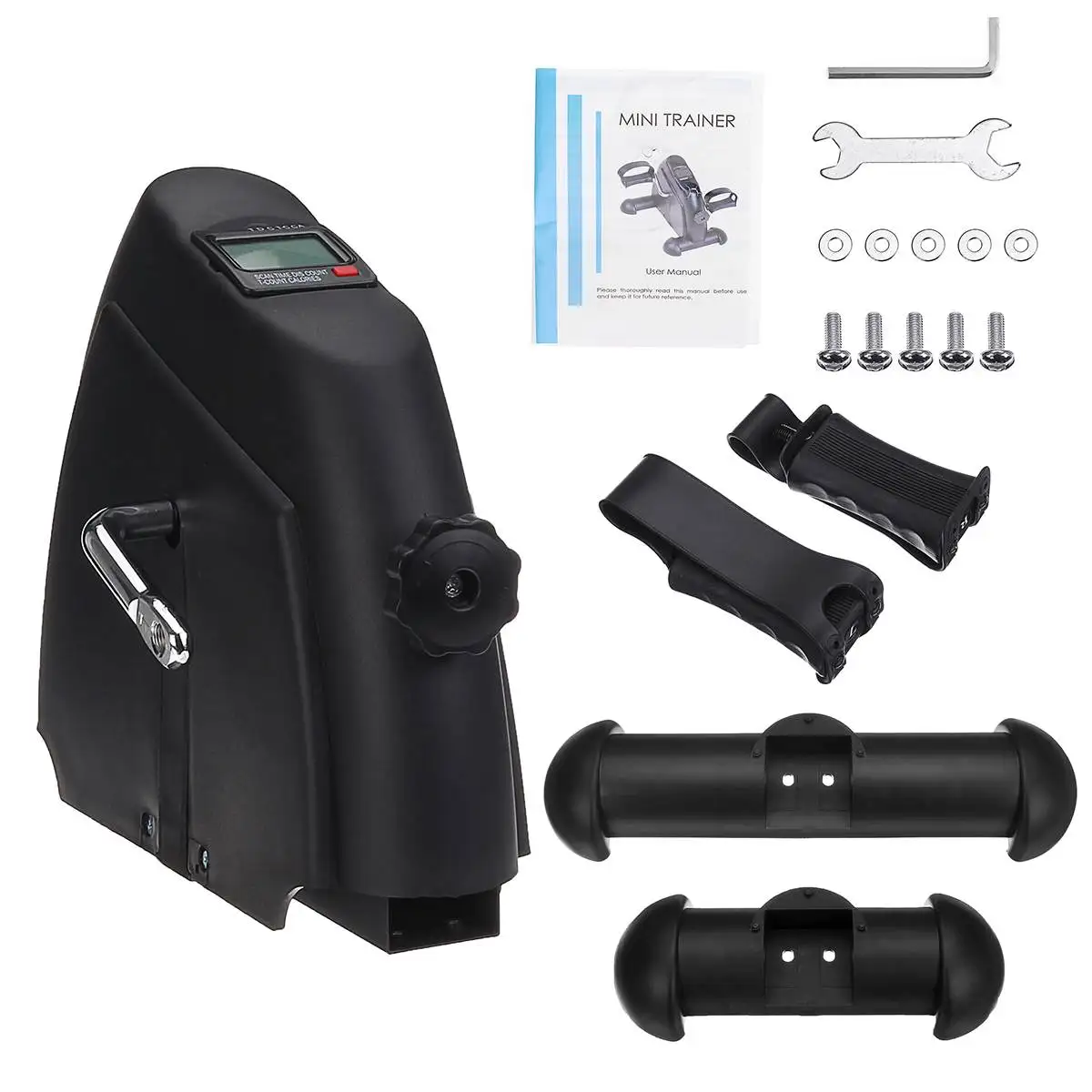 
Health recovery pedal exerciser arms and legs mini exercise bike mini cross trainer for elderly Chair Bike 