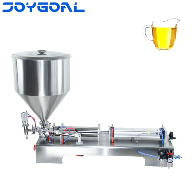 New design semi automatic cooking/coconut /edible olive oil water bottle filling packing machine line of China