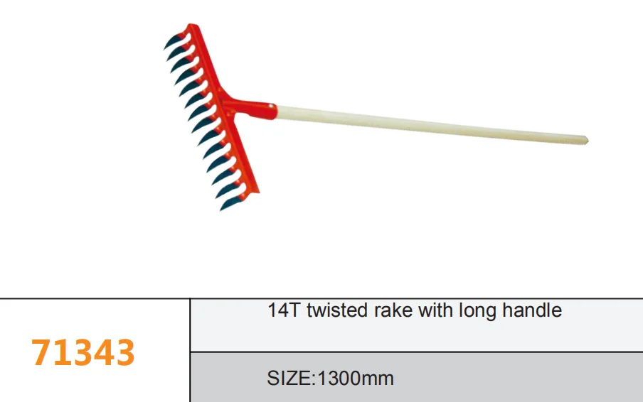 74329 до 14 ти лет грабли листьев с деревянной ручкой с длинной деревянной ручкой