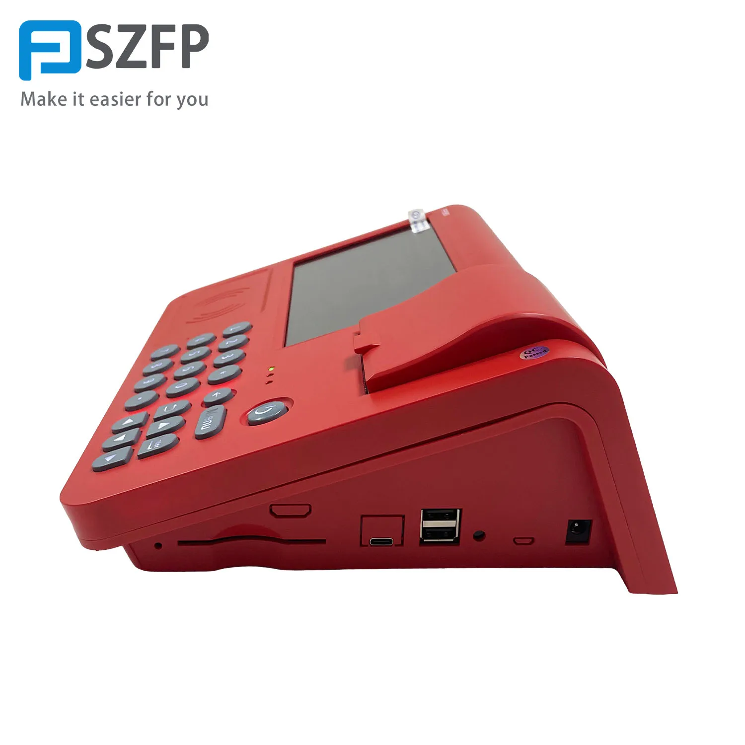 FP5950 Android thermal printing POS terminal  big size pos machine