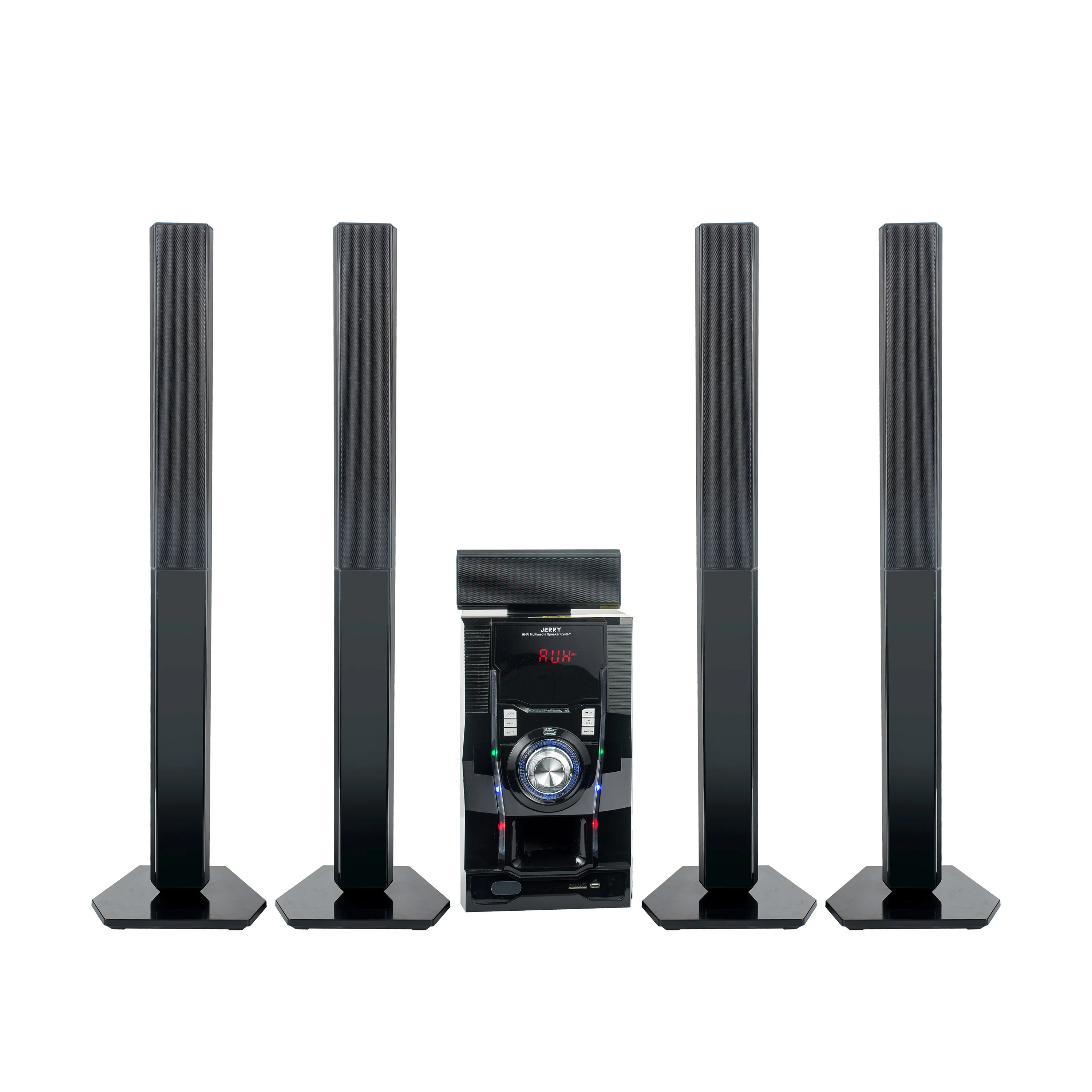 Jerrypower JR-B05 bass speakers 5.1 home theater amplifier system Power Mixers for TV Soundbar