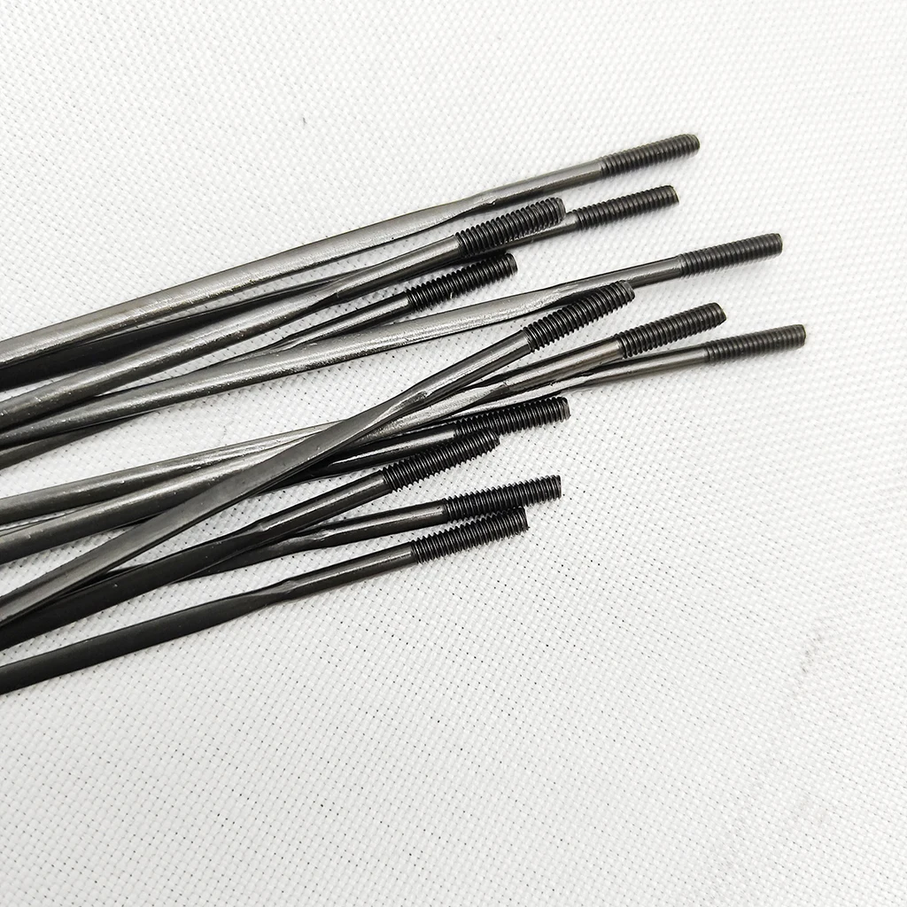 TB2582 MTB And Road Carbon Fiber Bike Wheelset Used Sapim CX-Ray Spokes BLACK Bladed Aero Spoke Straight Pull For Bicycle Wheel