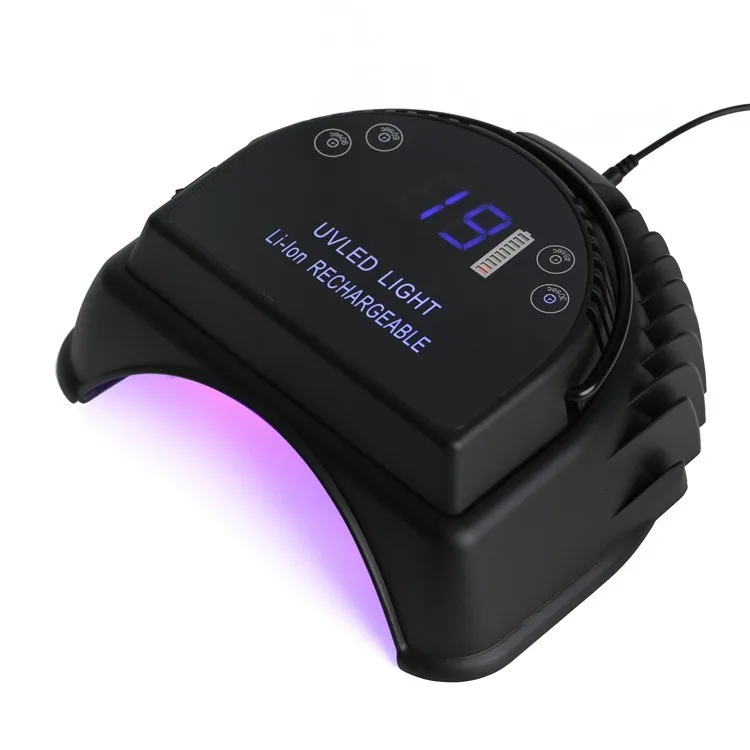 Portable Cordless Rechargeable Gel Led Lamp 64W Nail Lamp LED UV Nail Dryer (1600544824087)