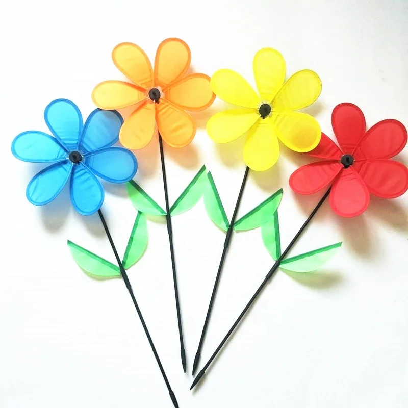 Tulip Windmill-DIY Lawn Flower Spinners Pinwheels