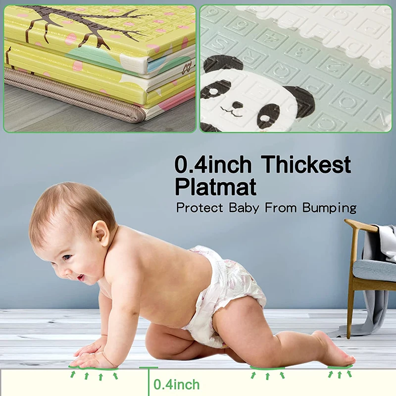 Babies Soft And Comfortable Play Mat Double Sided Design To Discovery Ultra Pro Easy Clean And Storage Traveling Skip Hop