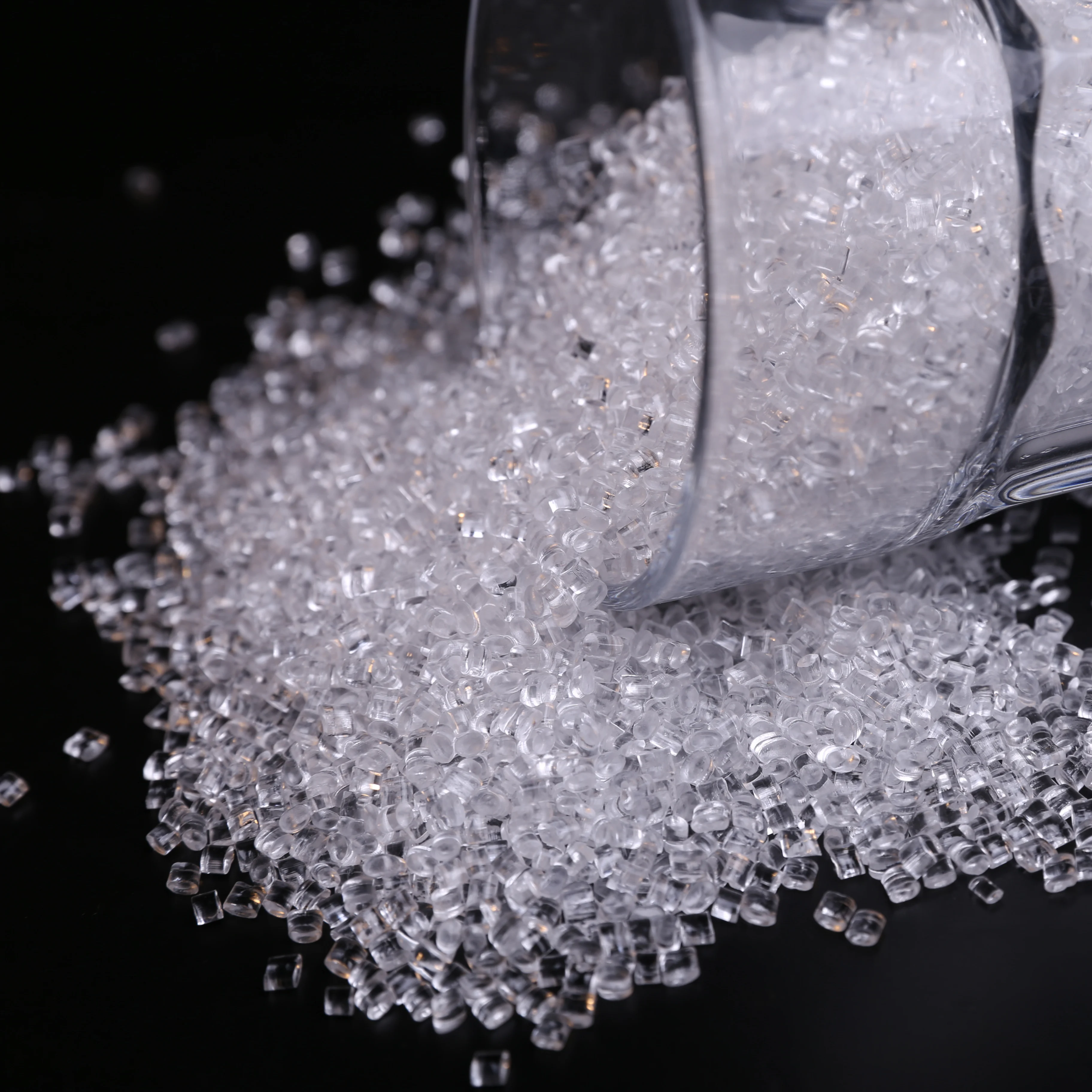 IT/OA 50% PCR polycarbonate Post Consumer Recycled plastic raw material PC granules  PCR PC plastic raw materials