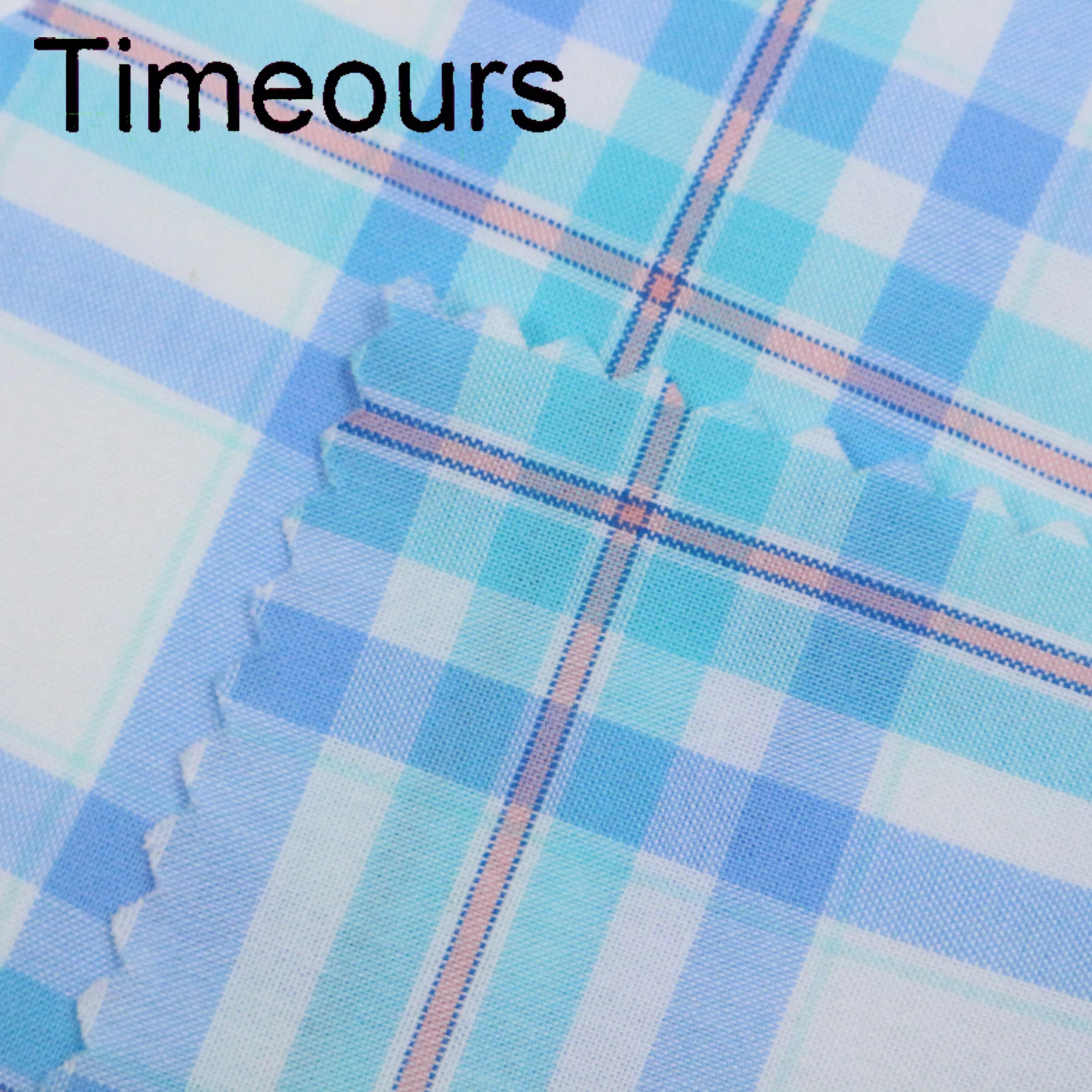 100% pure cotton fabrics for girls skirts shirts plaid fashion hot selling fabrics garment