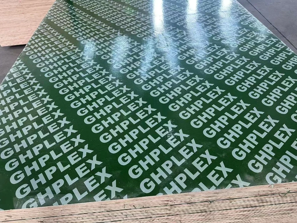 18mm Black Poplar Film Faced Plywood Used 8 times For Construction