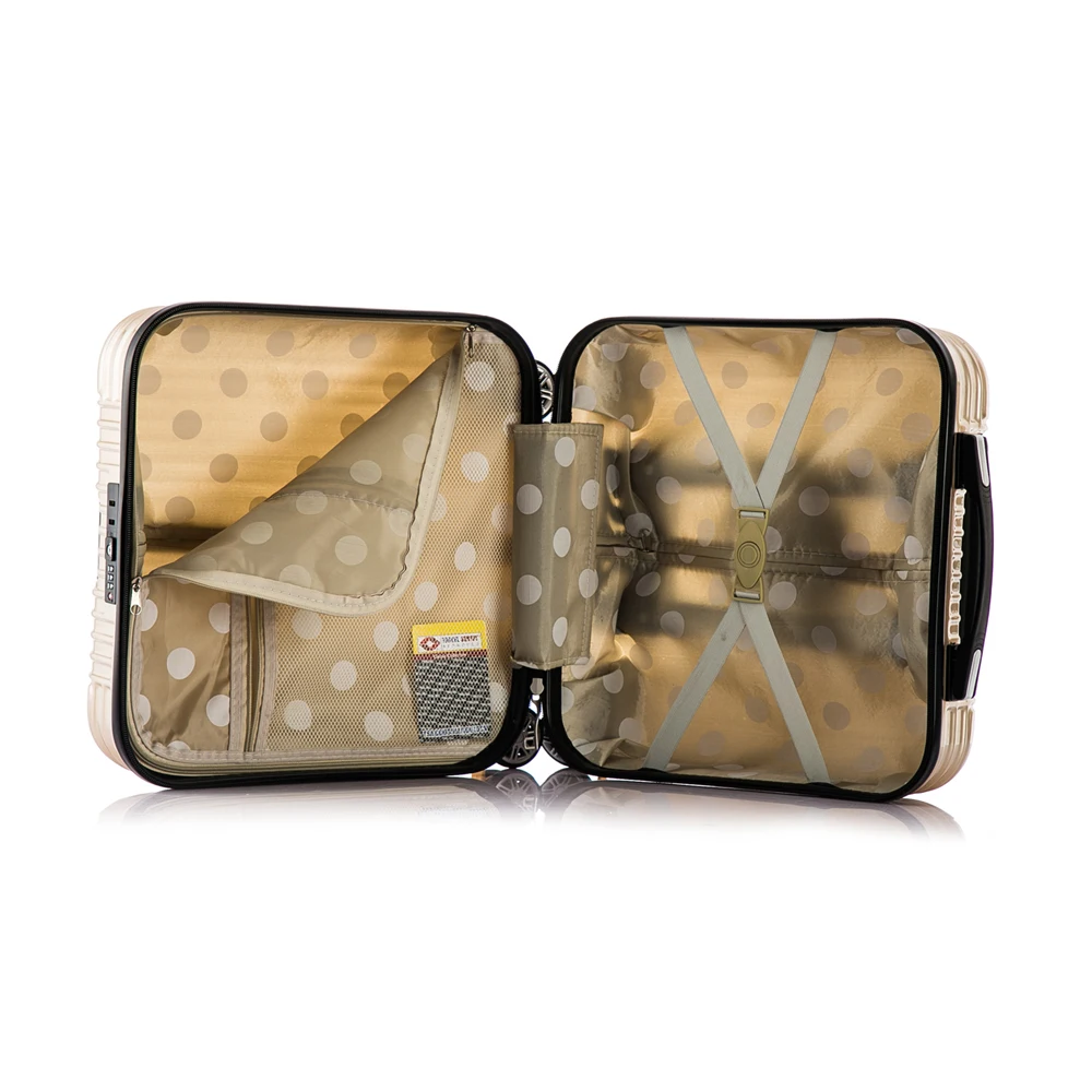 China Luggage Factory Supply Cabin Size ABS PC Retractable Wheel Newest Urban Hard Case TSA Lock Travelling Luggage Suitcase