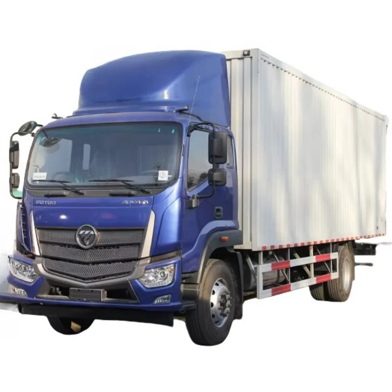China Hot Sell 4x2 15/20Ton Foton/Howo Used Mini Van Box Cargo Truck For Sale