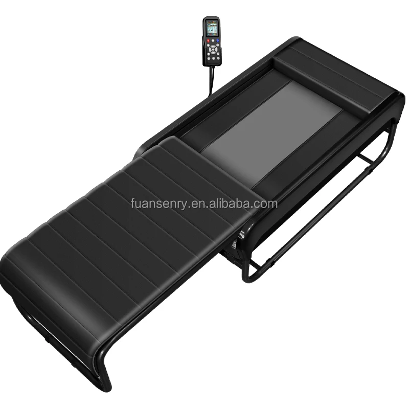 Korea thermal therapy jade roller massager table infrared electric heating automatic stone chiropractic medical massage bed