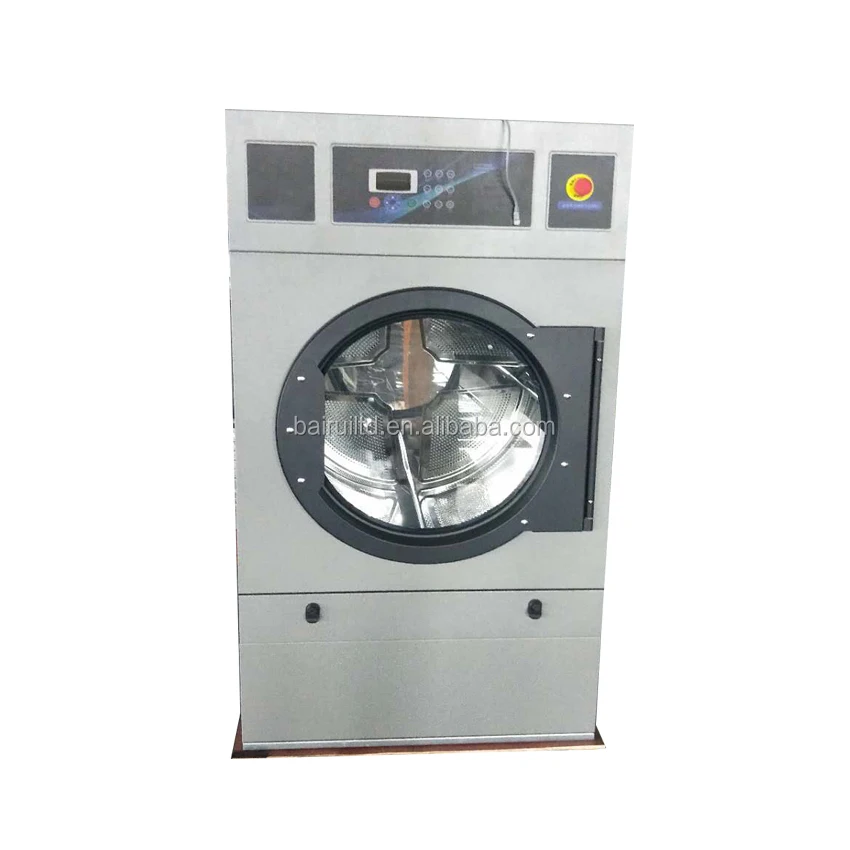 15kg commercial compressed air clothes heavy duty dryer machine