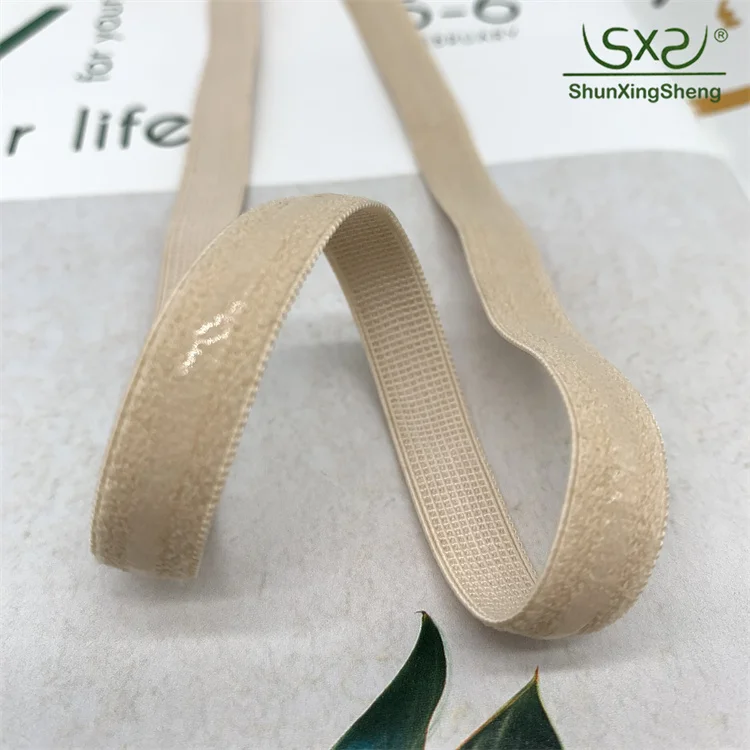 Factory direct non-slip bra strap elastic band silicone elastic band