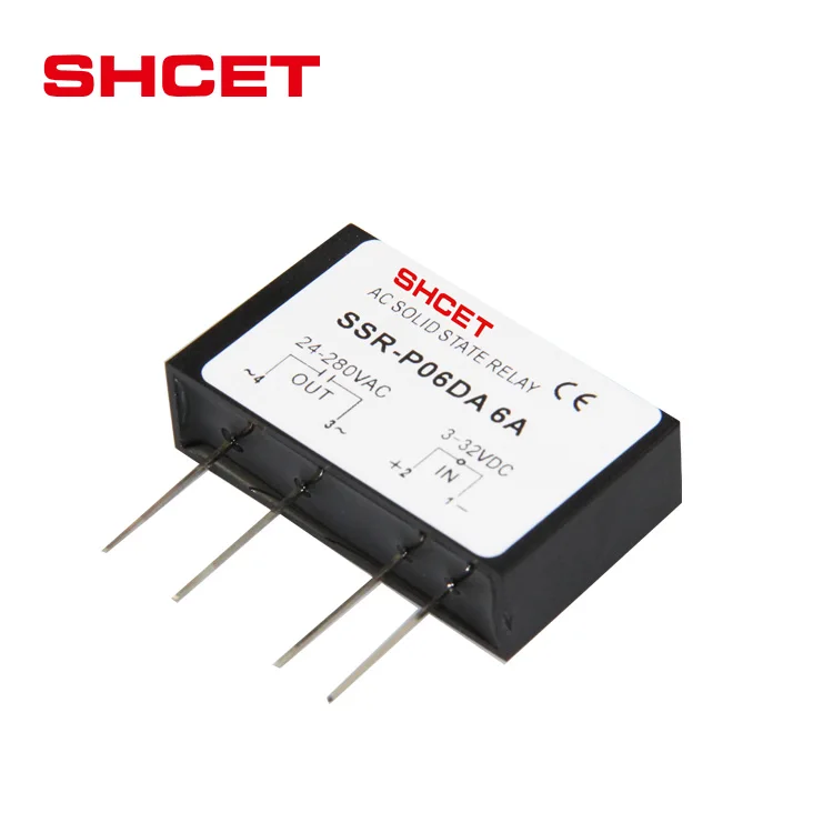 Top quality SSR solid state relay voltage regulator 10A 25A 40A dc to dc Single Phase Din rail AC Output SSR-40 ac to ac