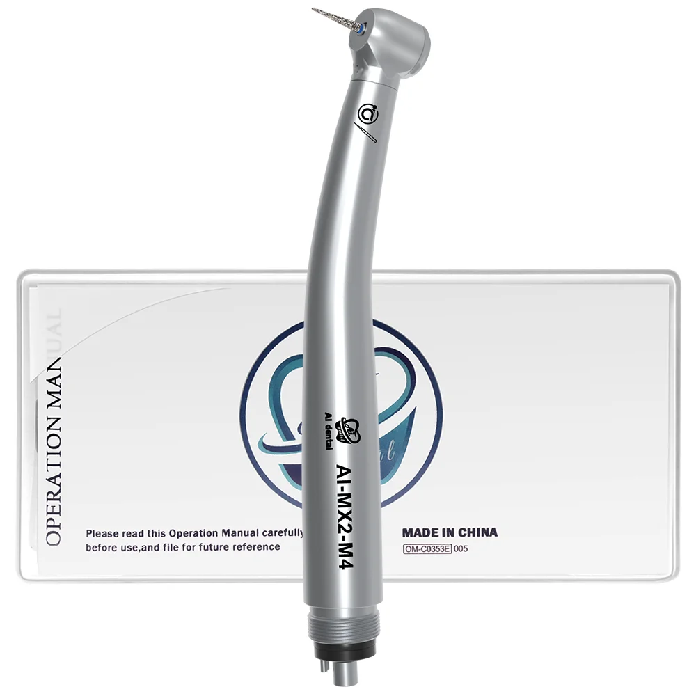 MX2 Air Turbine High Speed Handpiece Dental Clinic Tools 2 4 Holes Ceramic Bearing Microsurgery Instrument Set Dentist Supplies