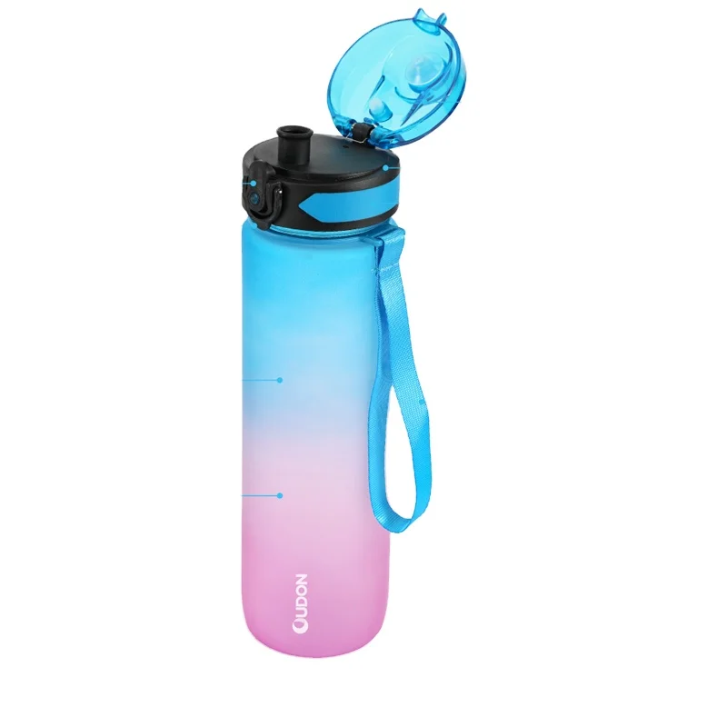 Wholesale Sport Flask Fashion 350ml Plastic Sport Water Bottle
